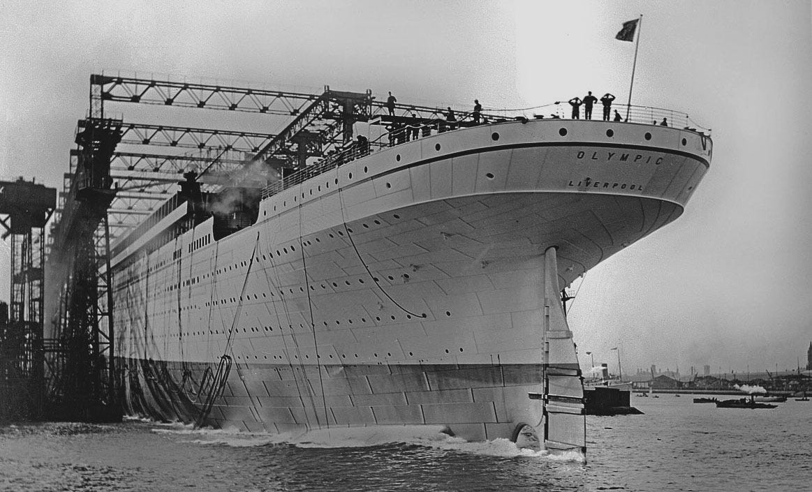 The Story of Titanic's Unsinkable Sister, by Panos Grigorakakis, Maiden  Voyage