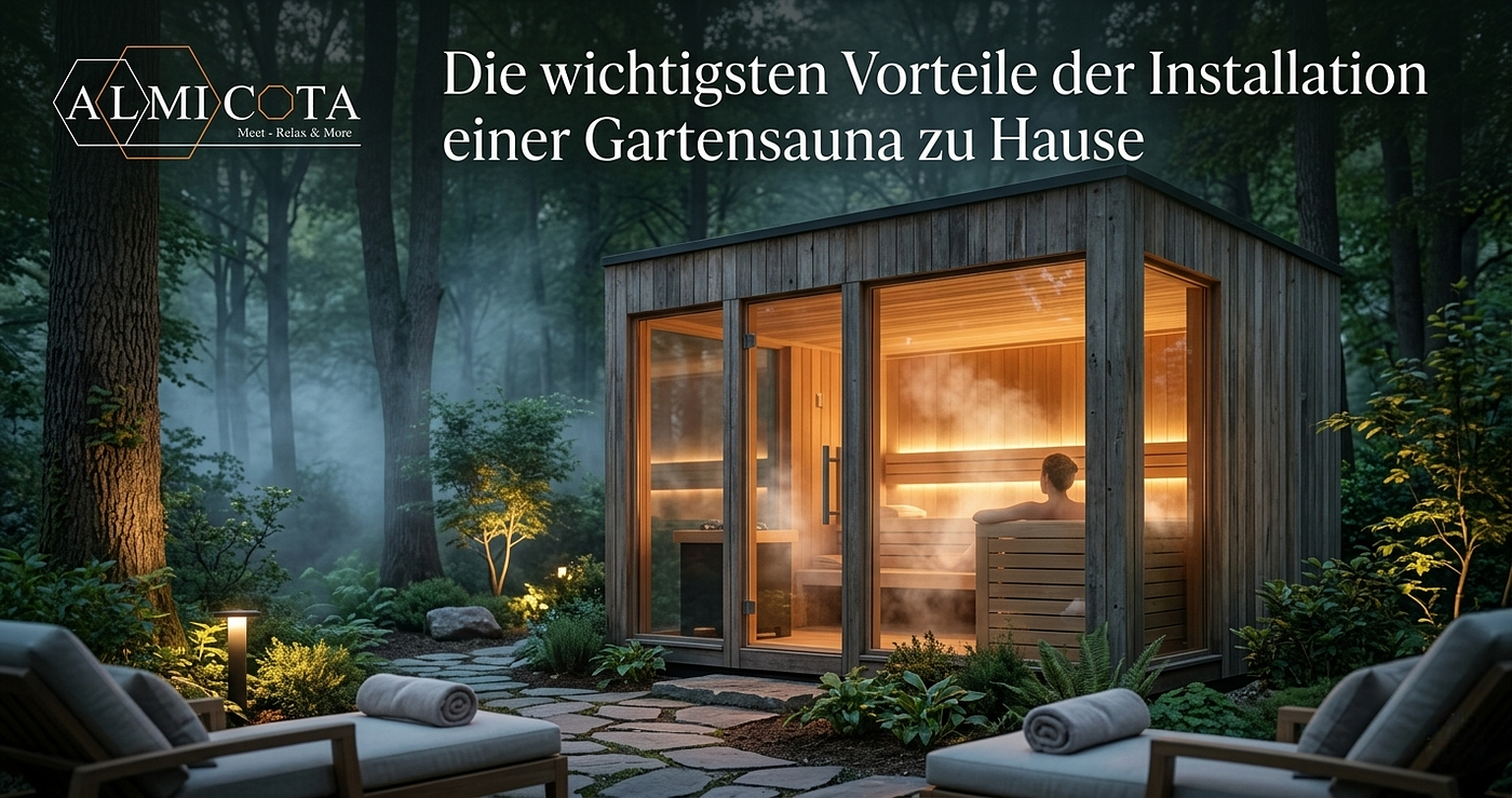 Die wichtigsten Vorteile der Installation einer Gartensauna zu Hause