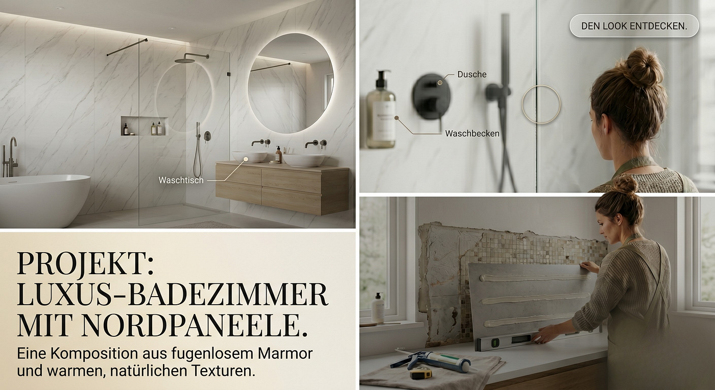 Revolution im Badezimmer: Warum SPC-Wandpaneele den deutschen Heimwerkermarkt erobern