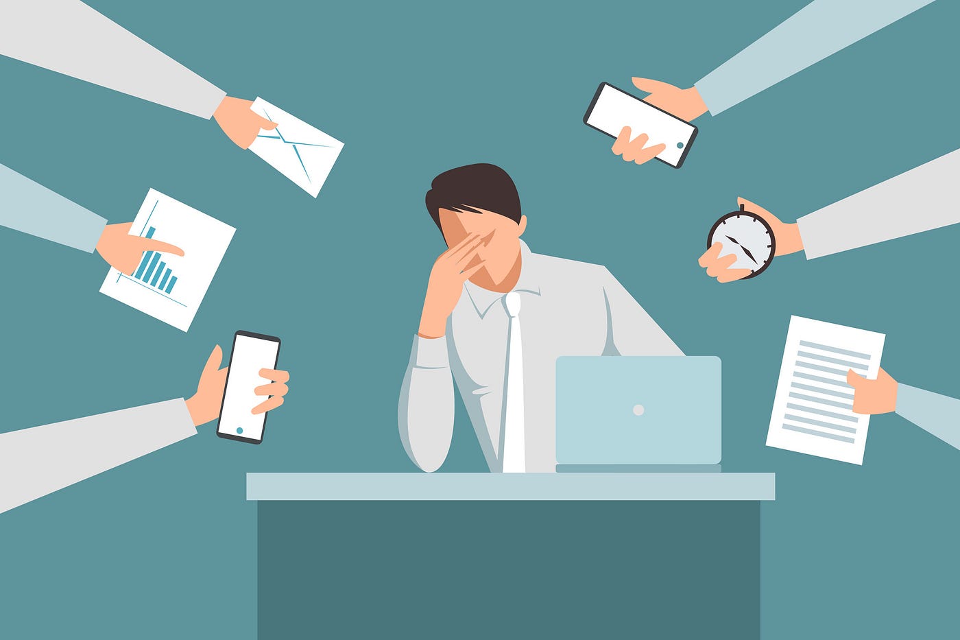 7 ways to avoid distractions and Stay Focused on Study or Work. | by  Tanosei | Medium, image size:1400x933