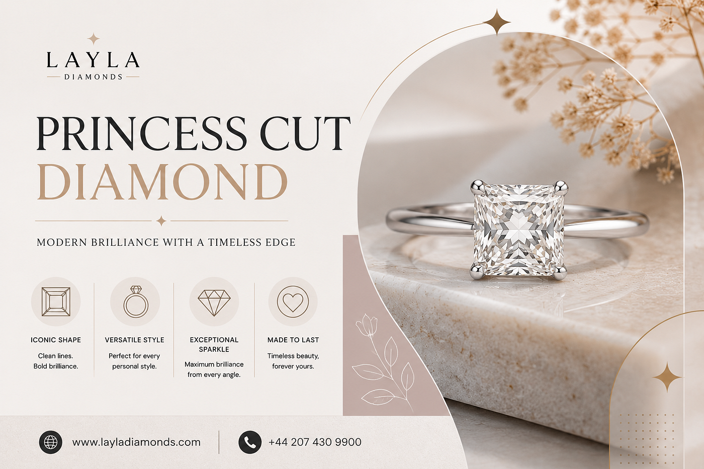 Princess Cut Diamond: Modern Brilliance | Layla Diamonds
