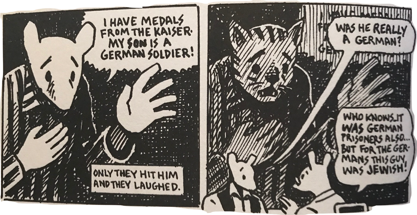 Representation and Identity in Maus (Taken from Maus Pg. 210)