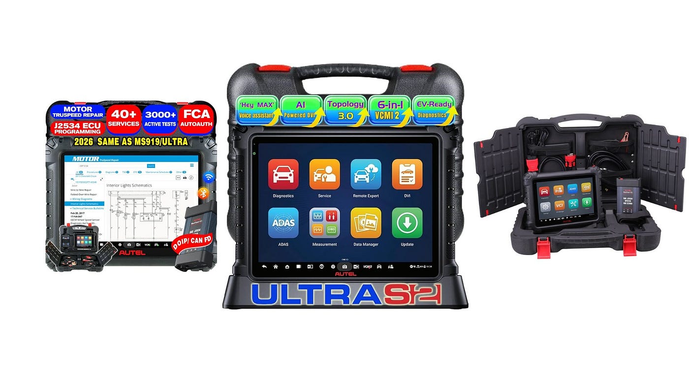 Autel MaxiSys Ultra vs MS919 vs MS909: What UAE Workshops Should Choose in 2026