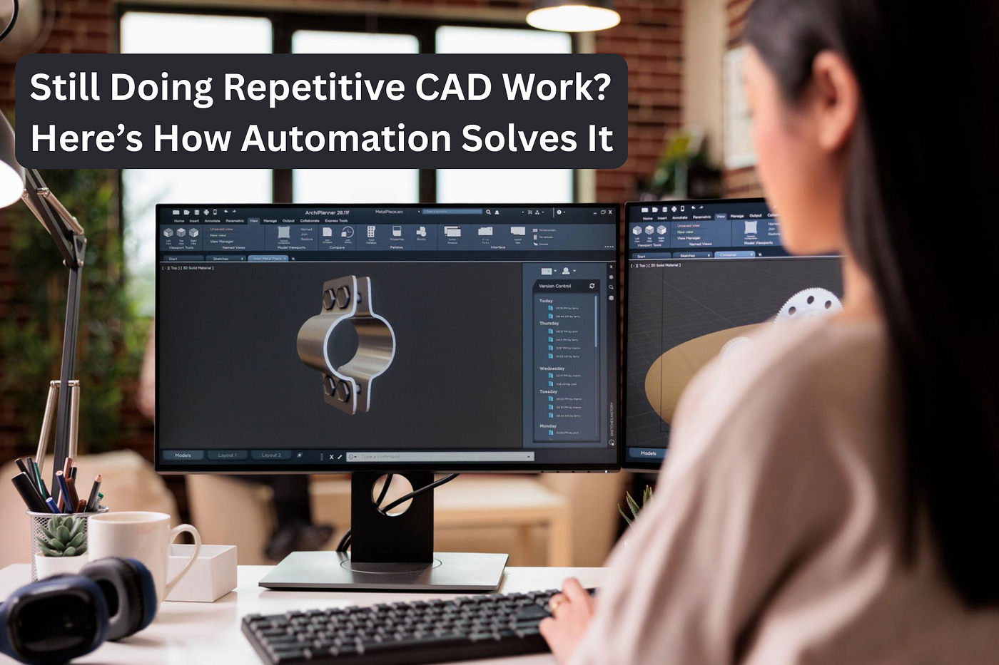 Still Doing Repetitive CAD Work? Here’s How Automation Solves It