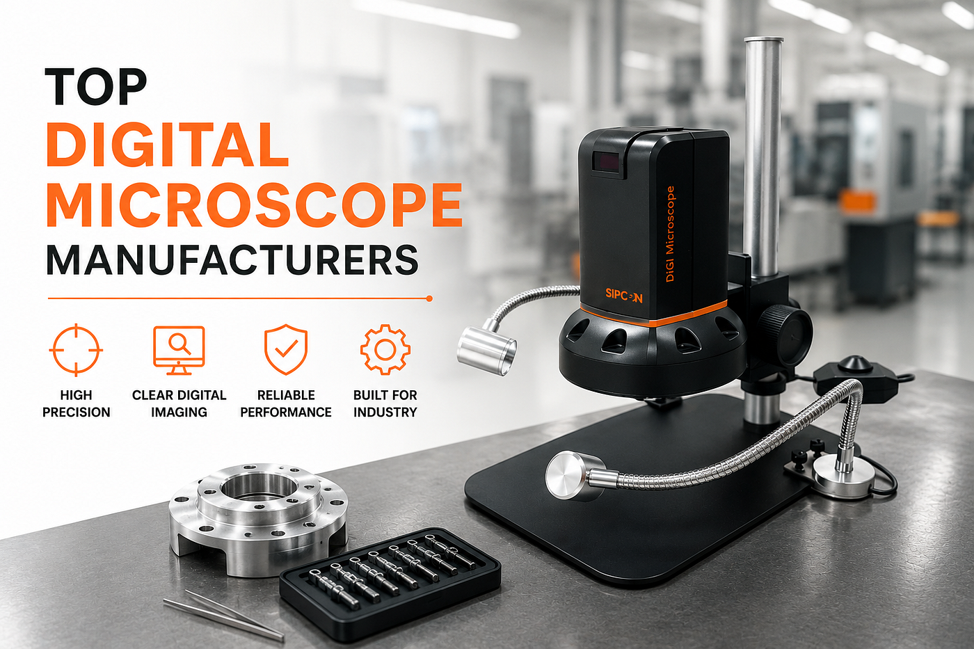 Top Digital Microscope Manufacturers for Industrial Inspection