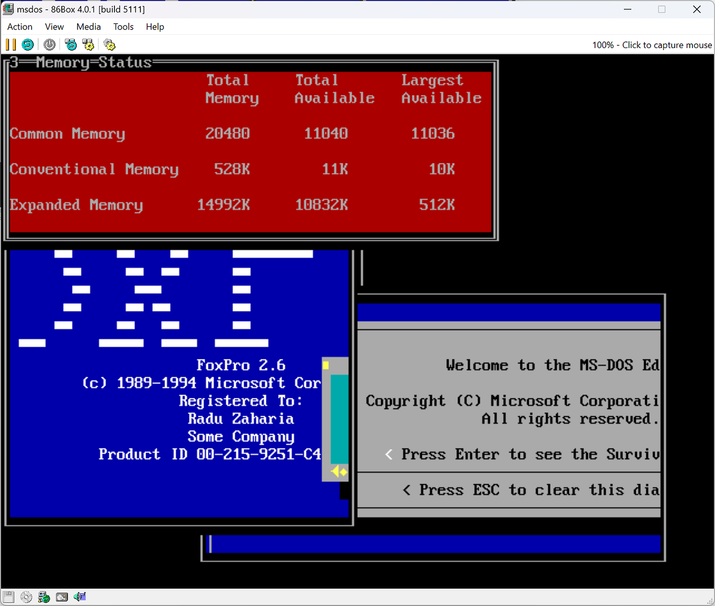 More MS-DOS multitasking: DESQView and QEMM | Medium