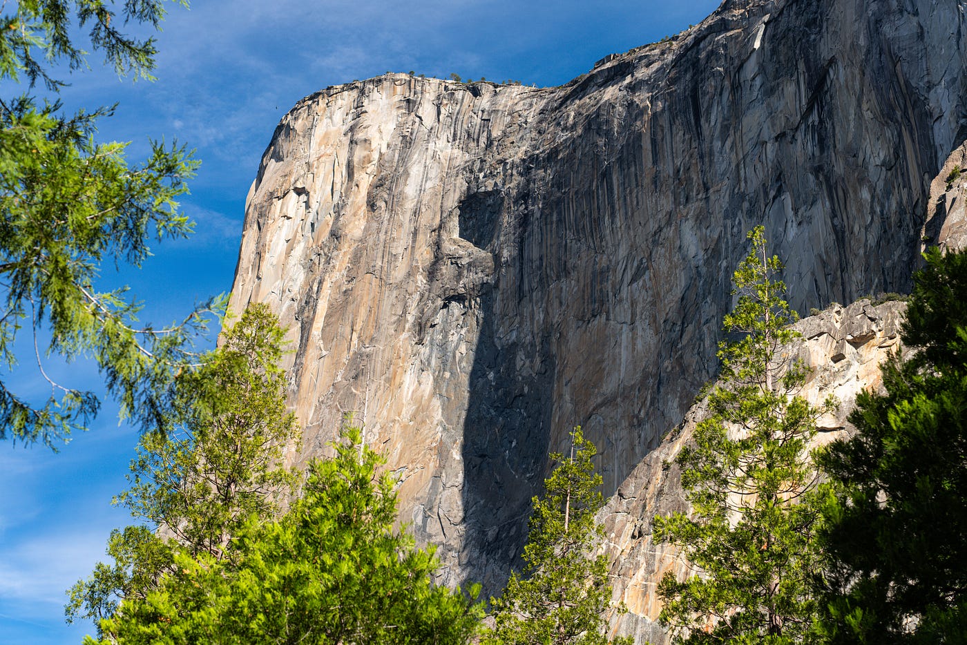 The Rock Wall of Adventure in Yosemite Valley