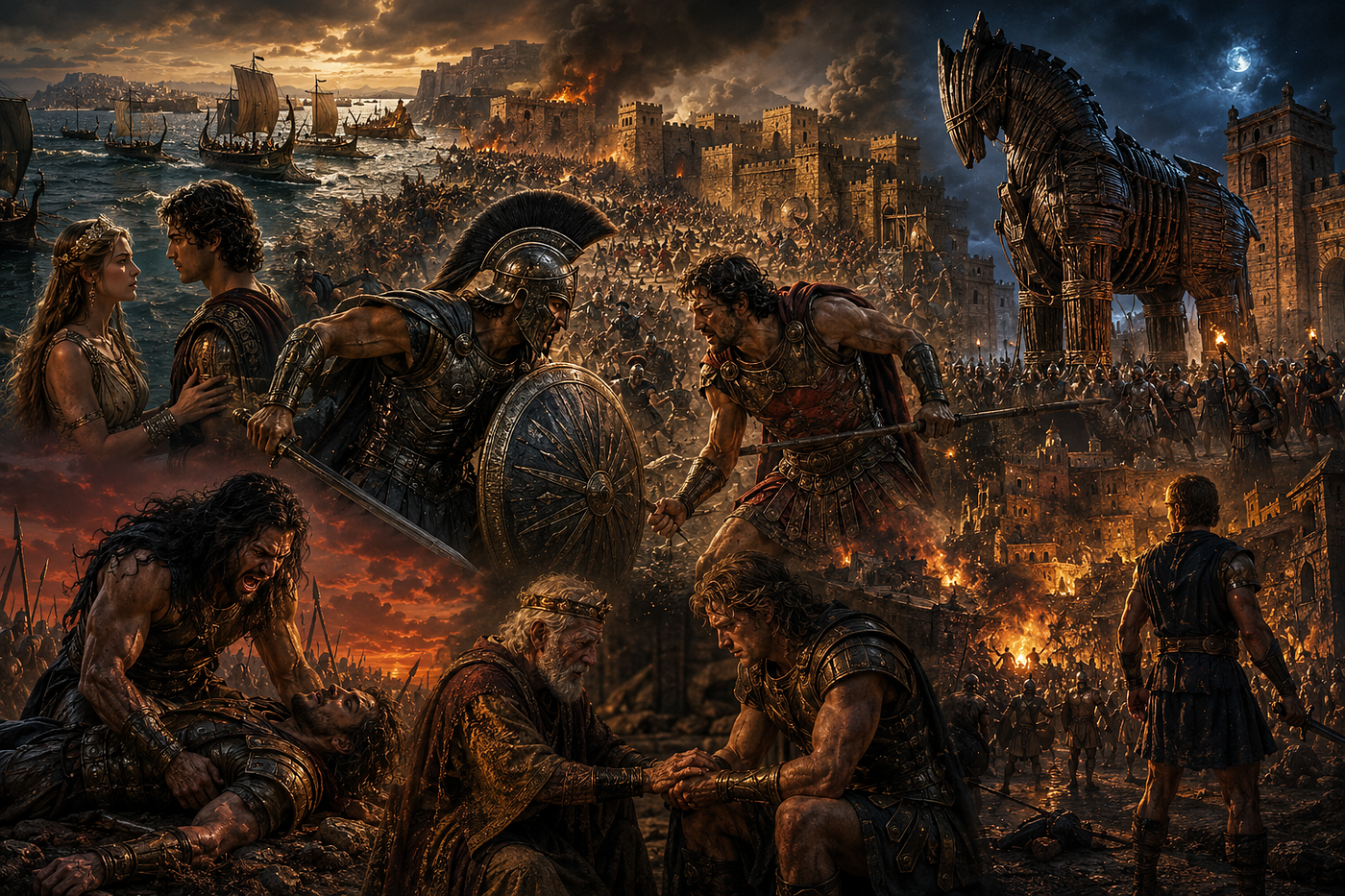 The Iliad: Rage, Honor, and the Fall of Troy