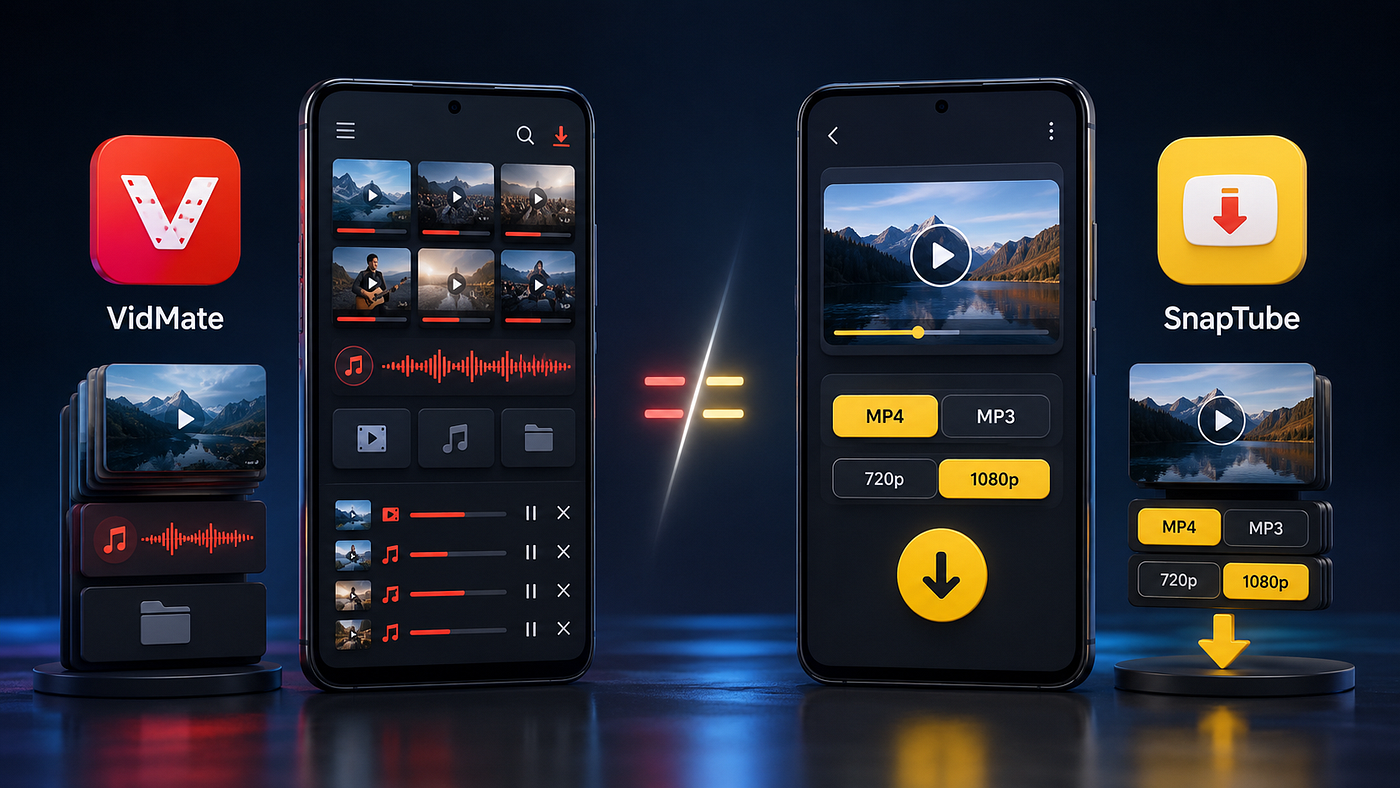 VidMate vs SnapTube: Which Type of User Is Each One Really For?