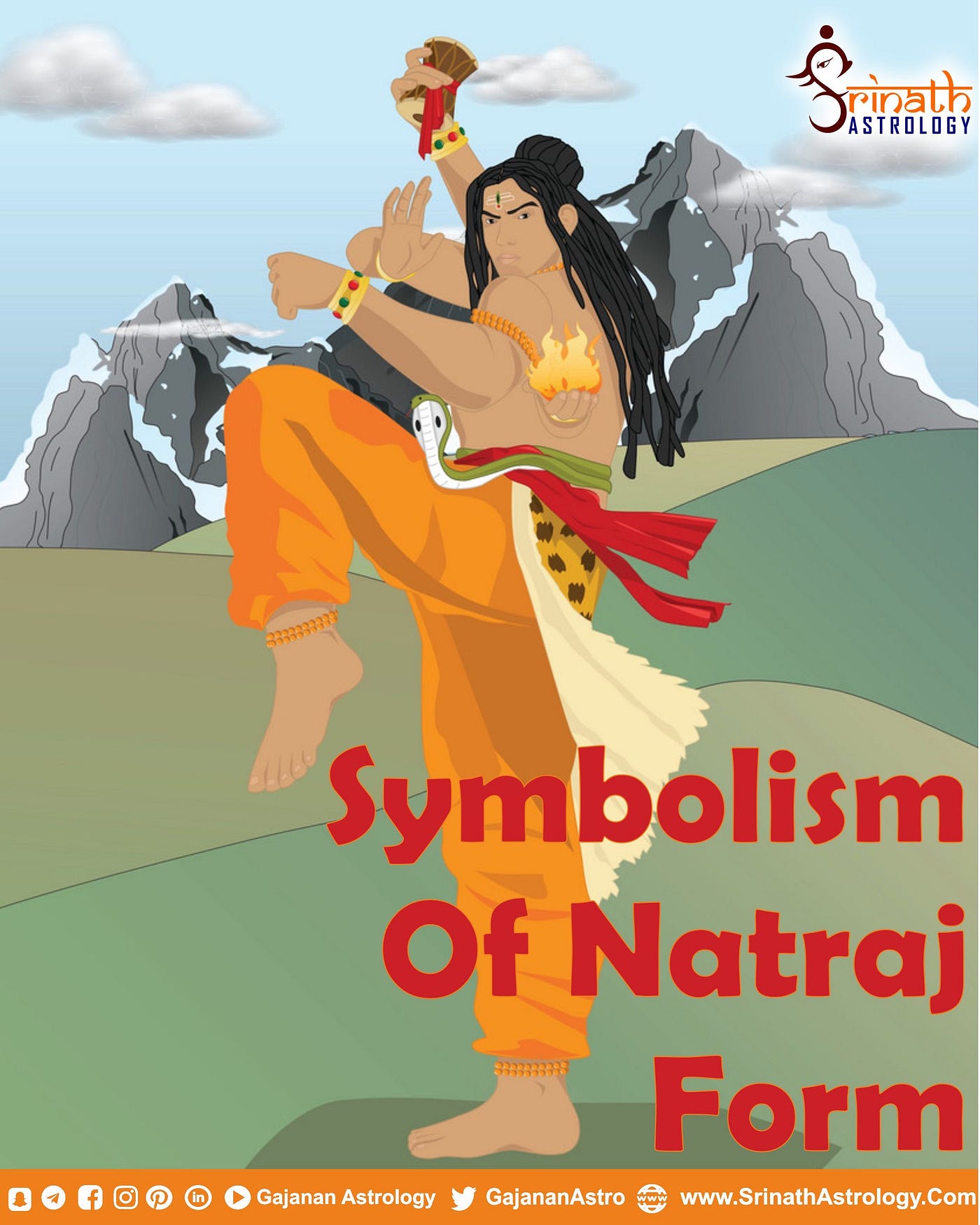 Symbolism of Natraj Form