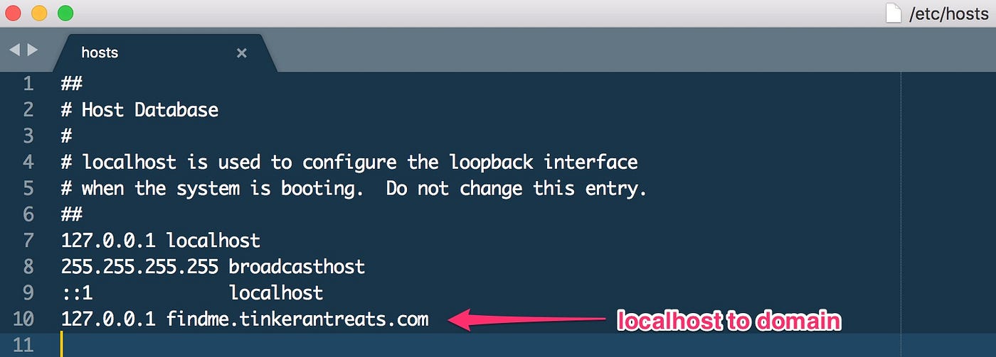 etc hosts ssl
