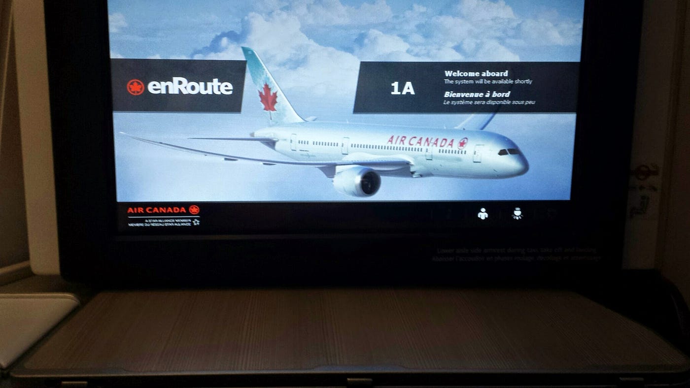 Photos of an Air Canada 787 at YUL in 2014 taken by author.