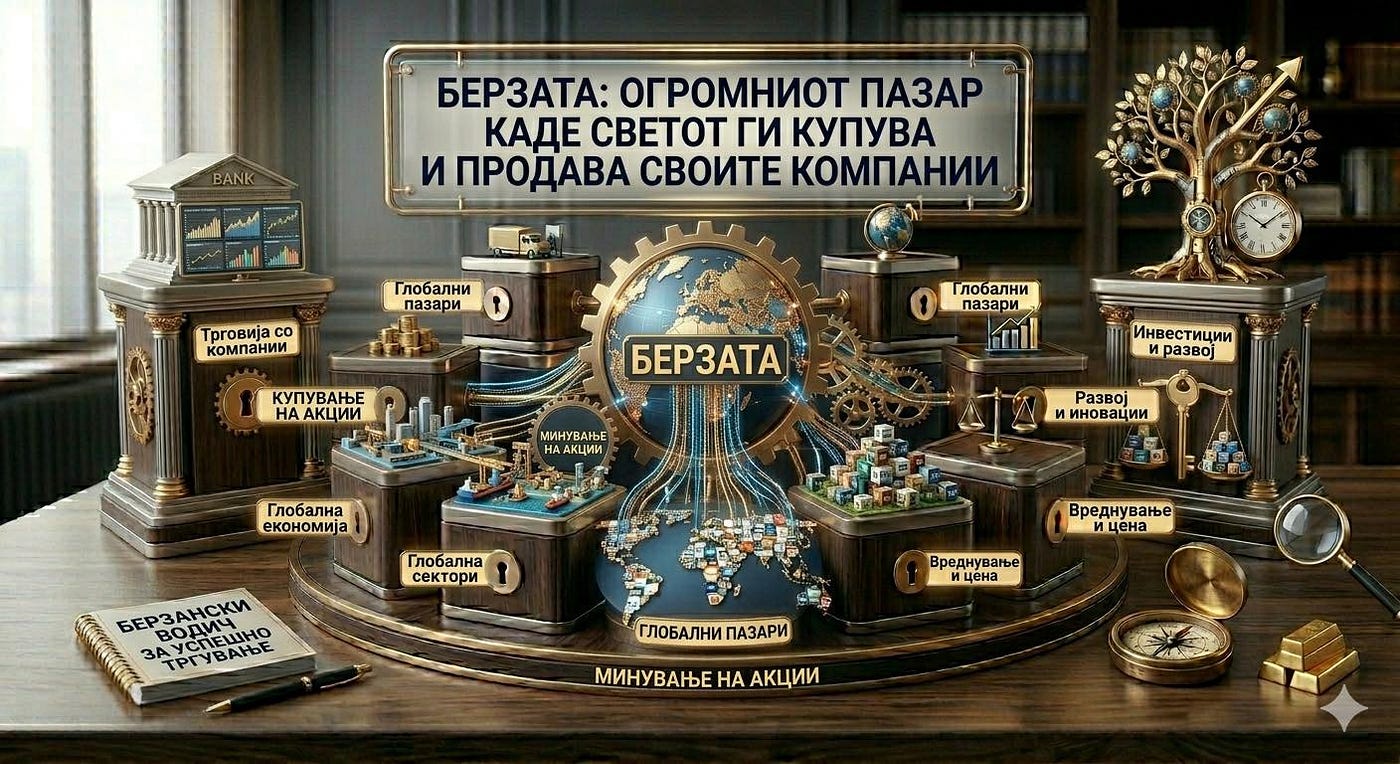 Берза: Огромниот пазар каде светот ги купува и продава своите компании