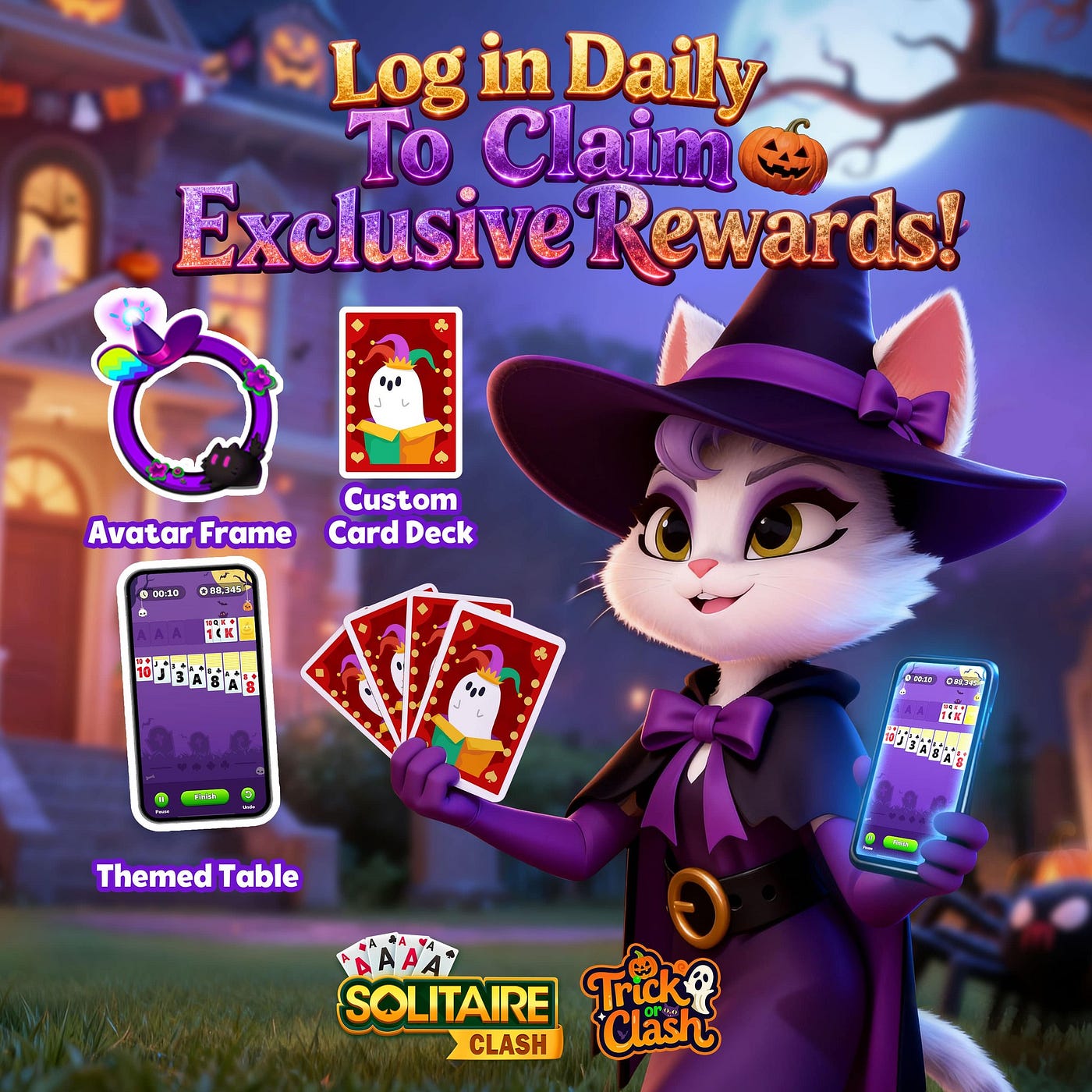 Solitaire Clash Halloween 2025