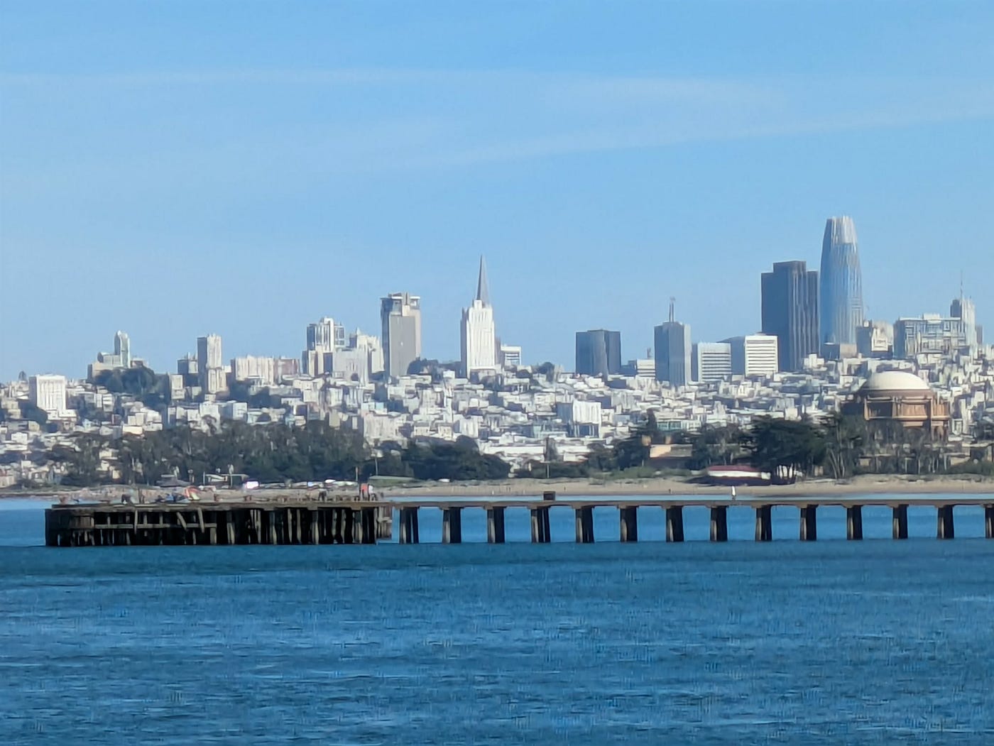 Photo by Author, taken from Fort Point