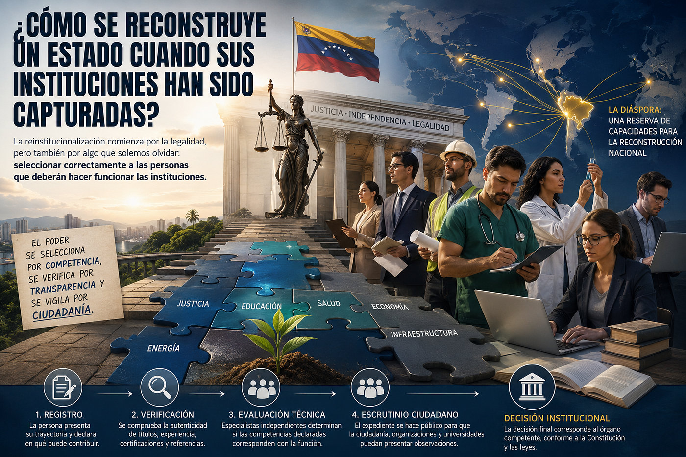 ¿Cómo se reconstruye un Estado cuando sus instituciones han sido capturadas?