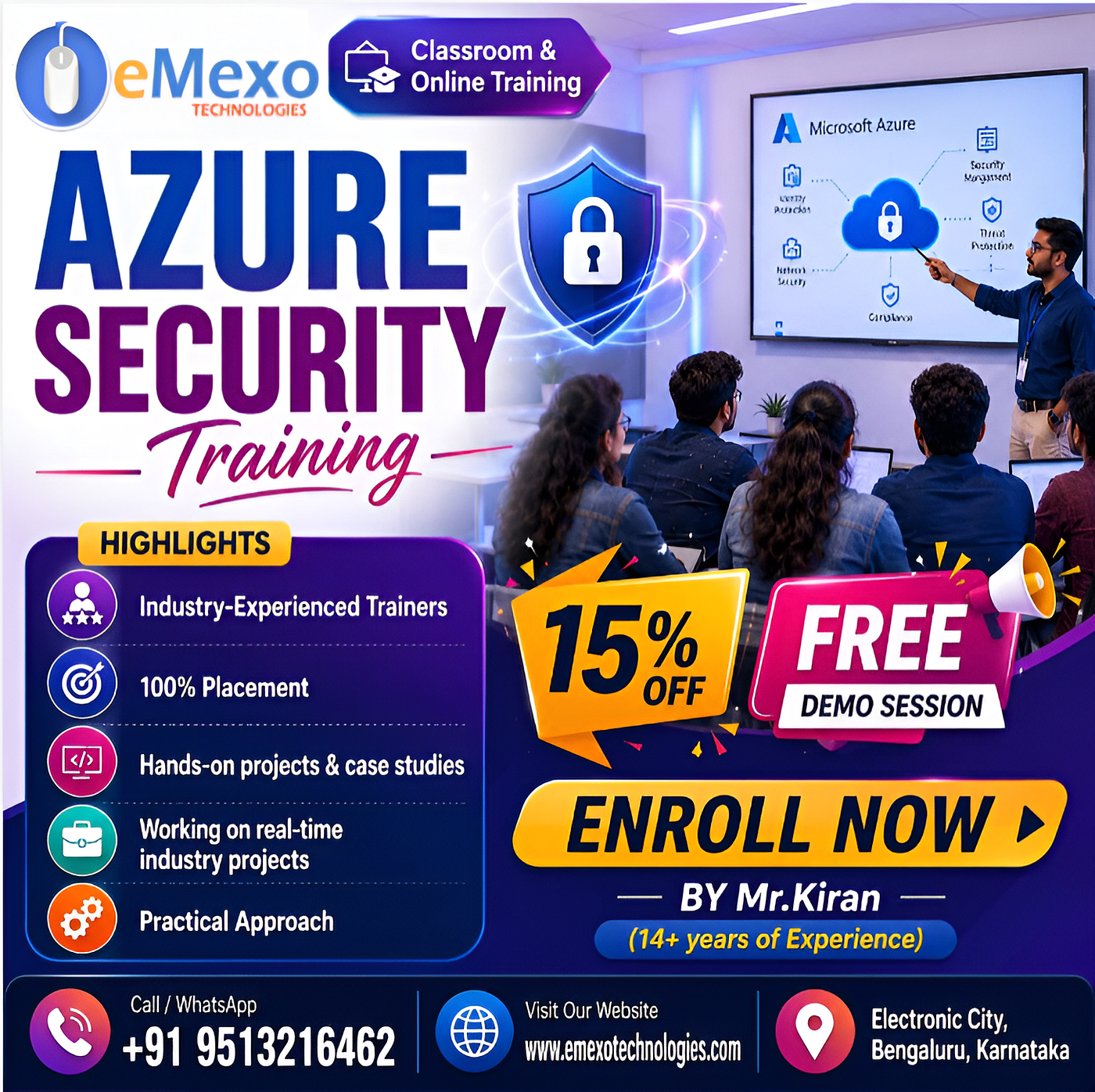 Azure Security Training in Electronic City — Build Your Cloud Security Career with AZ-500…