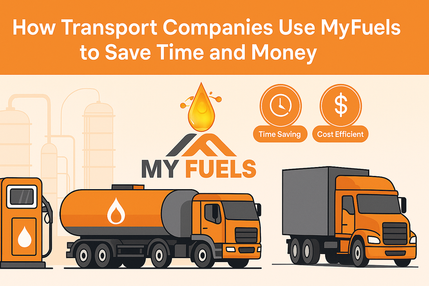 How Transport Companies Use MyFuels to Save Time and Money?