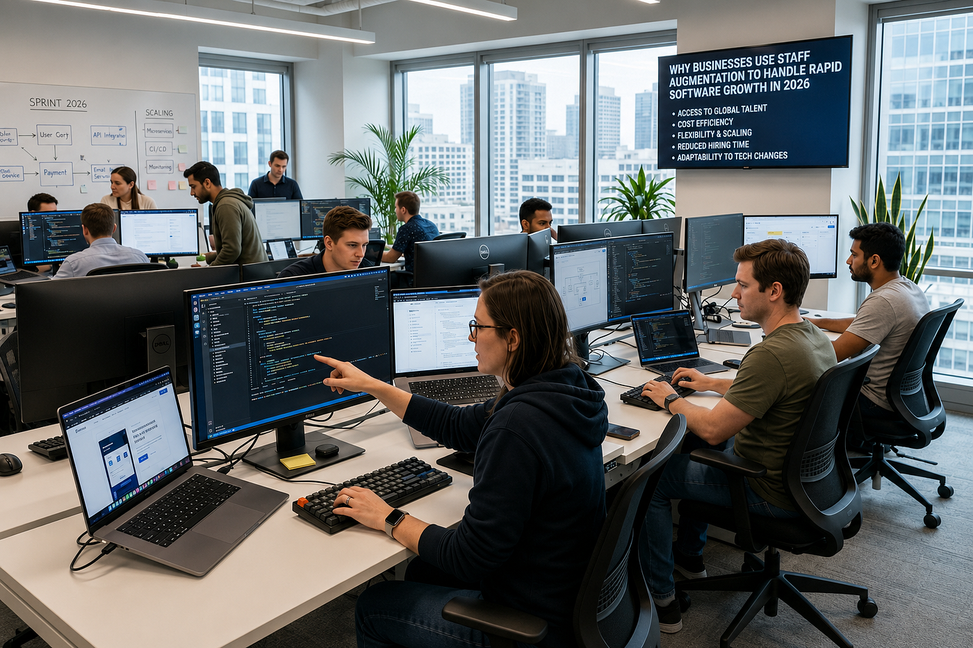Why Businesses Use Staff Augmentation to Handle Rapid Software Growth in 2026