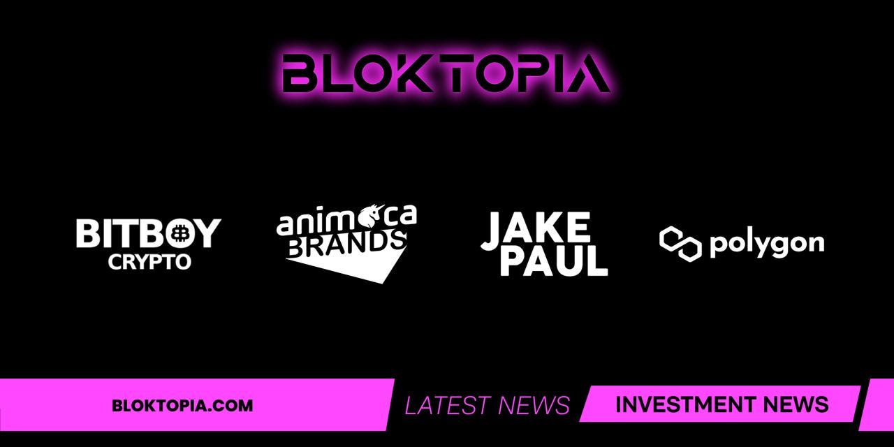 BLOKTOPIA RAISES $4.2M FOR ITS VR METAVERSE. ROUND LED BY ANIMOCA BRANDS,  JAKE PAUL & BITBOY. | by Bloktopia | Medium