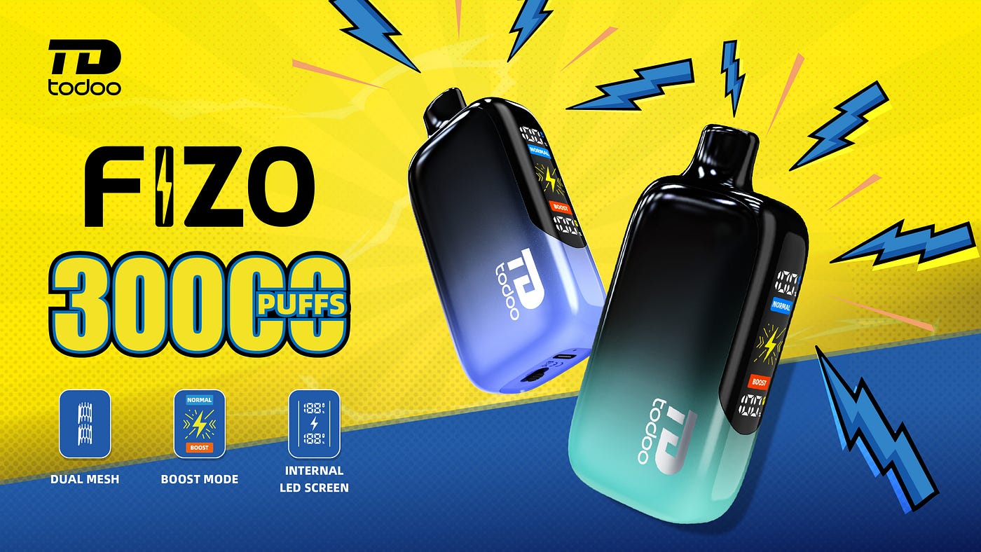 New Releasing: Todoo Fizo — Massive 30000 Puffs & Dense Flavor