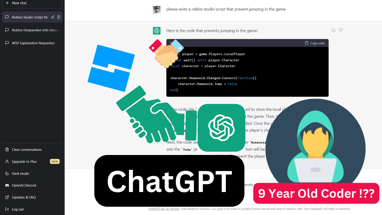 Get Creative with ChatGPT: Making a Roblox Studio Game with AI