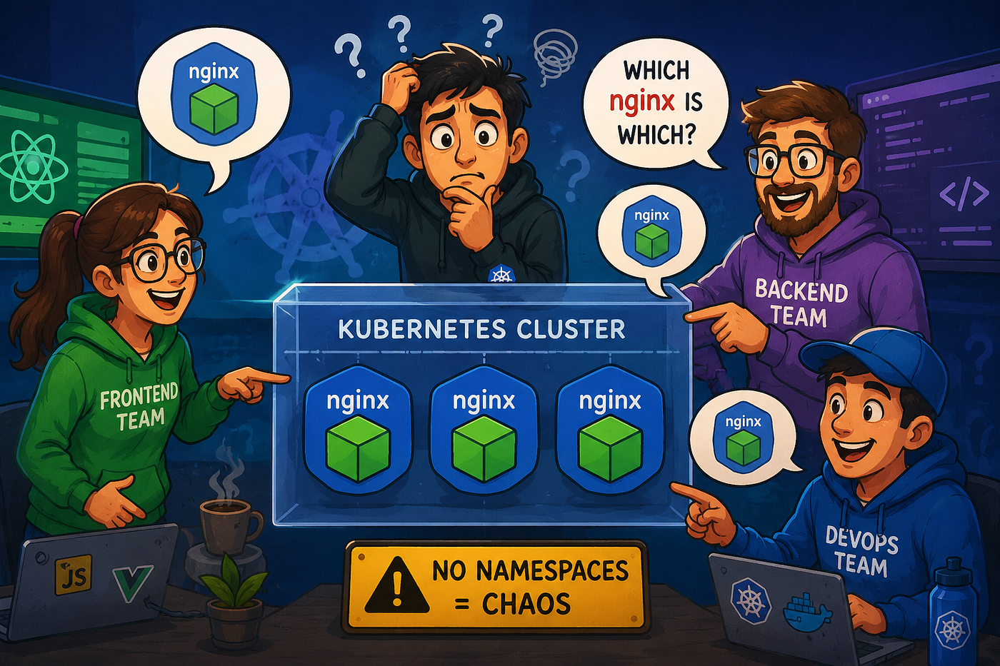 Lesson 8: Namespaces — Organizing Your Cluster