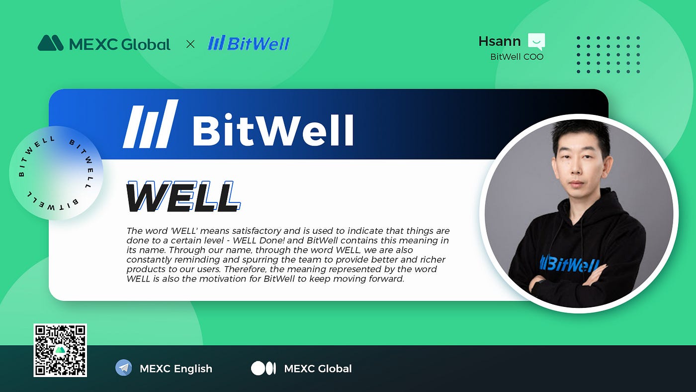 AMA Session with Hsann from of BitWell | by MEXC Global | MEXC Global |  Medium
