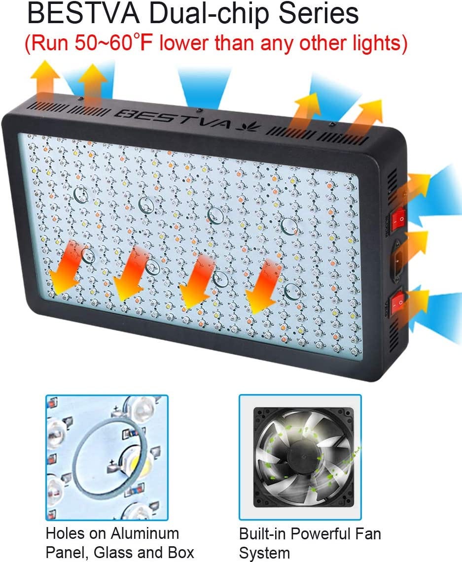 Bestva 3000w led grow light deals