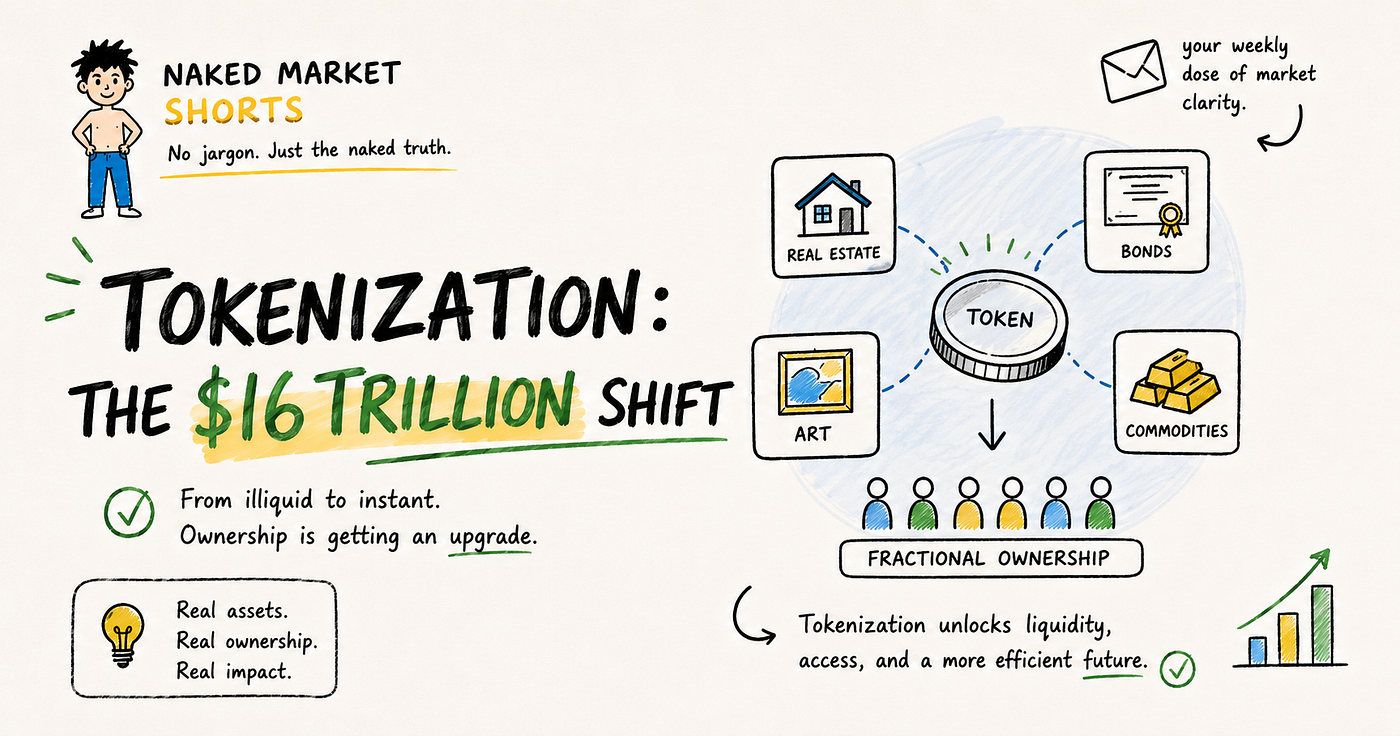 Tokenization: The $16 Trillion Shift Coming