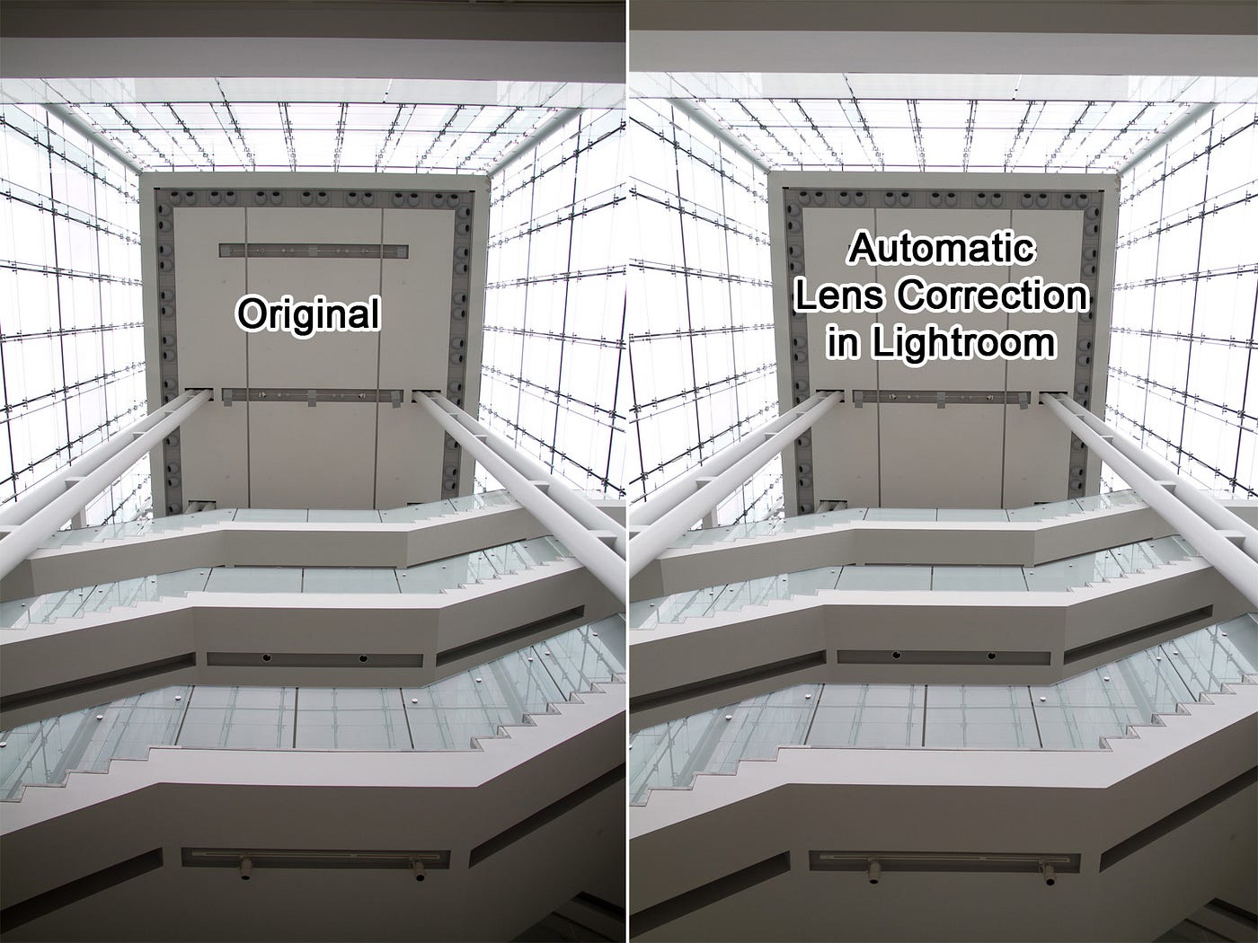 Correcting Converging Verticals and Lens Distortion in Photoshop and  Lightroom | by Philippe Dame | Learning DSLR