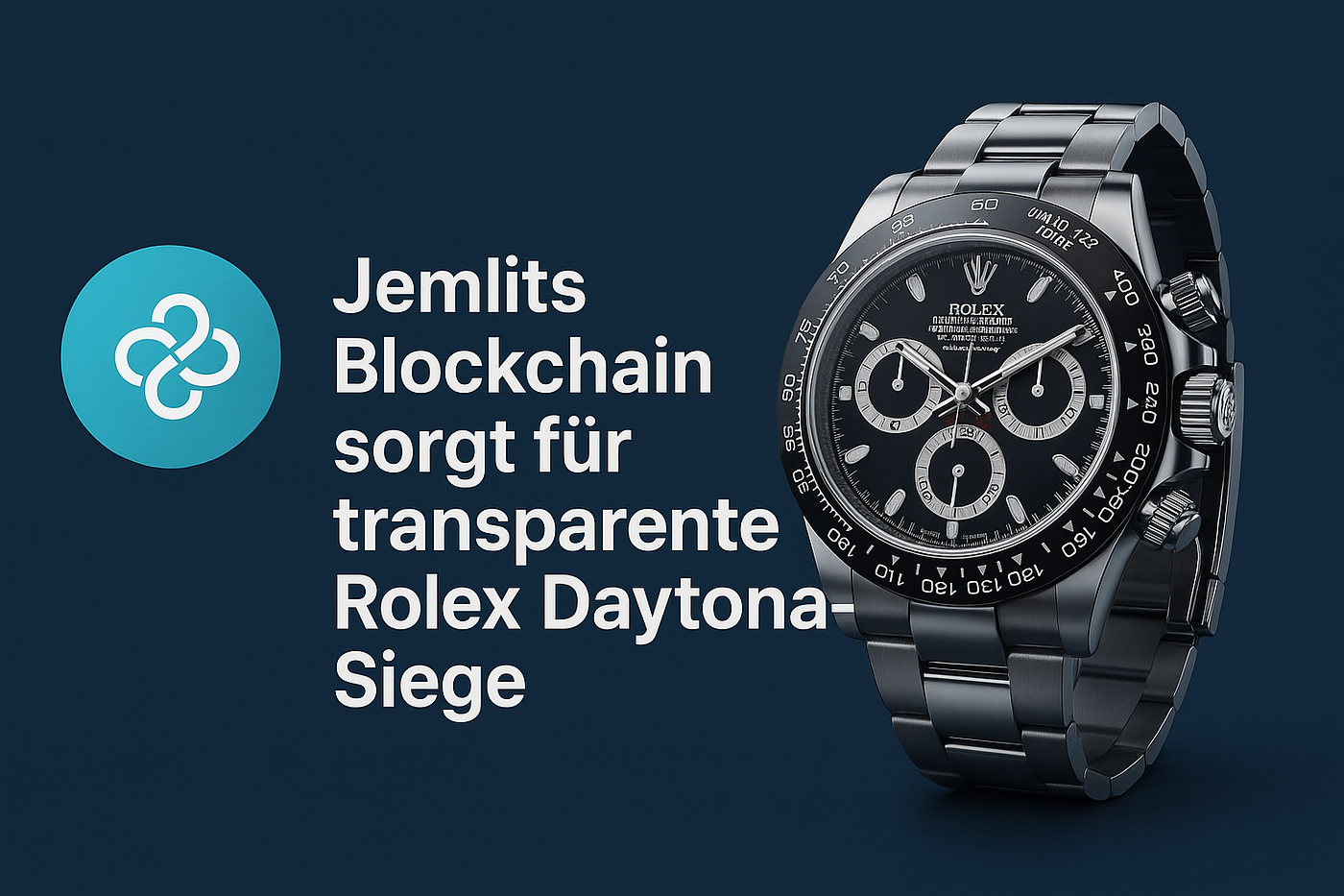 Jemlits Blockchain sorgt für transparente Rolex Daytona-Belagerung