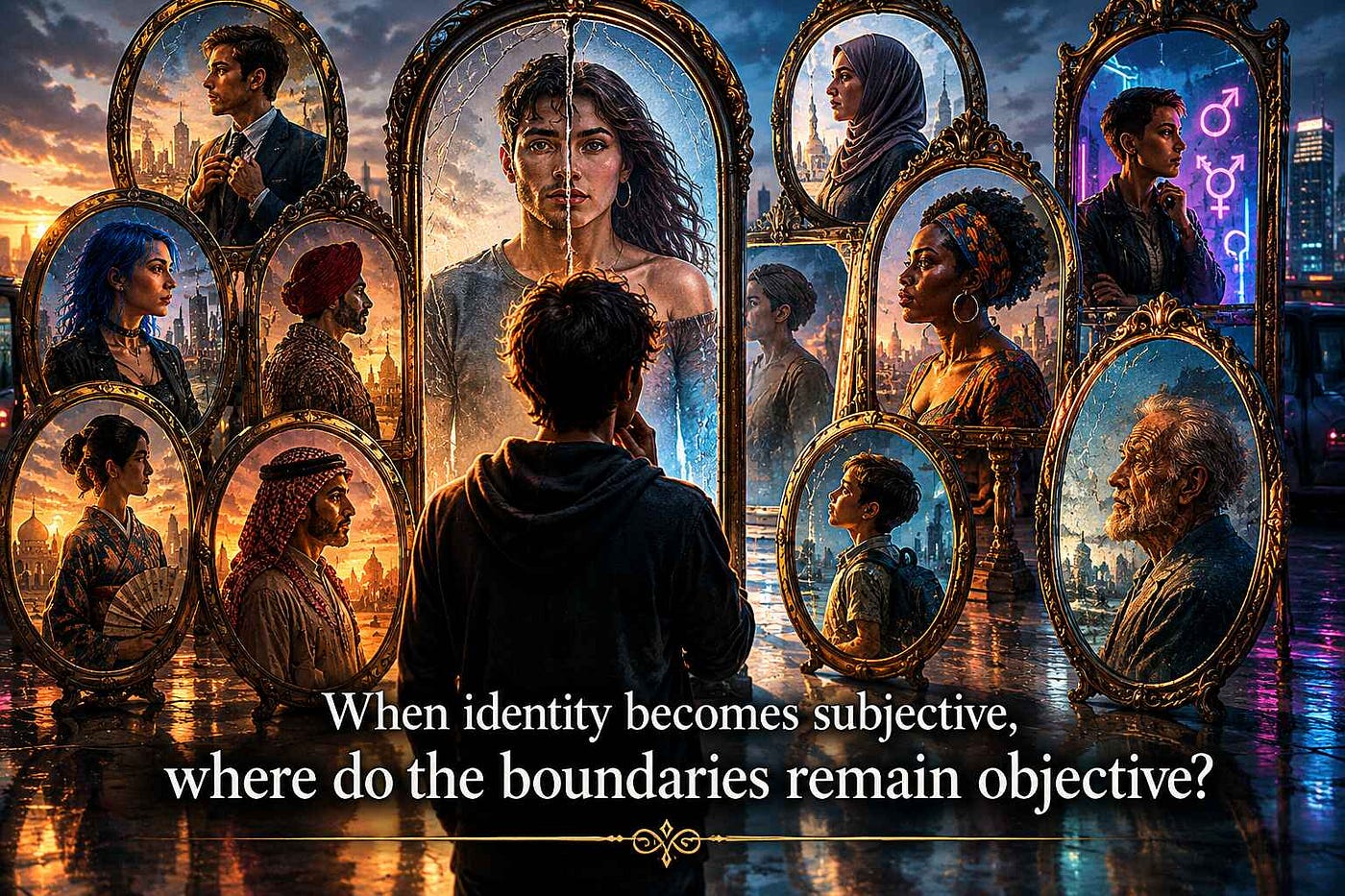 Some identities are liberated. Others remain externally policed. Image © Ivan Bassov, 2026. Licensed under CC BY 4.0.