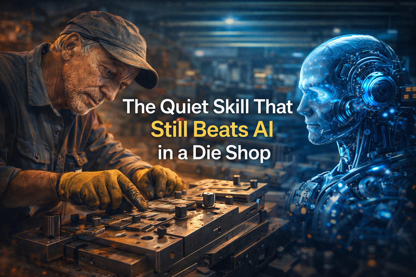 The Quiet Skill That Still Beats AI in a Die Shop