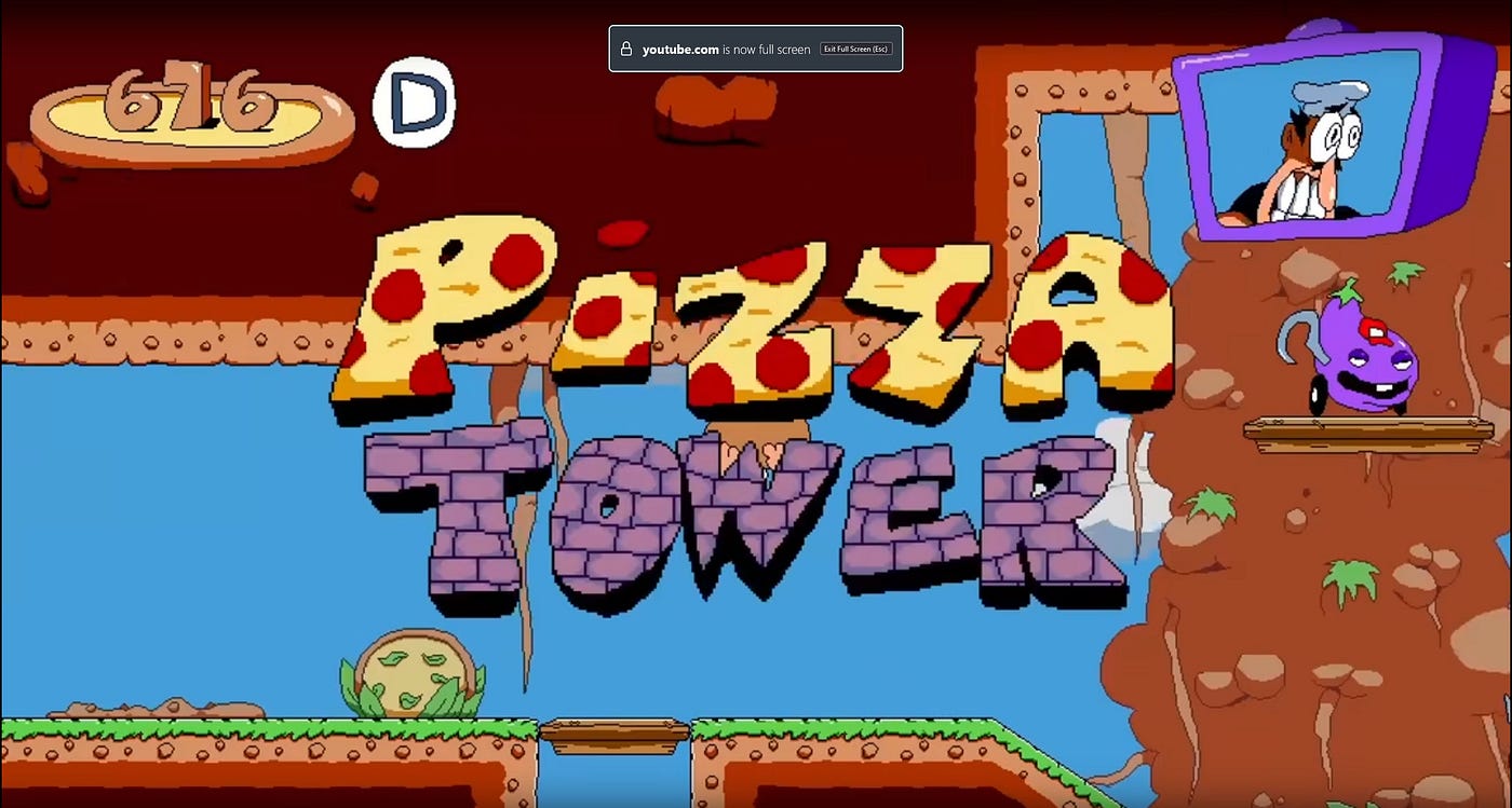 Pizza Tower Review. Story from Chris Taylor, by Gaming Access Weekly