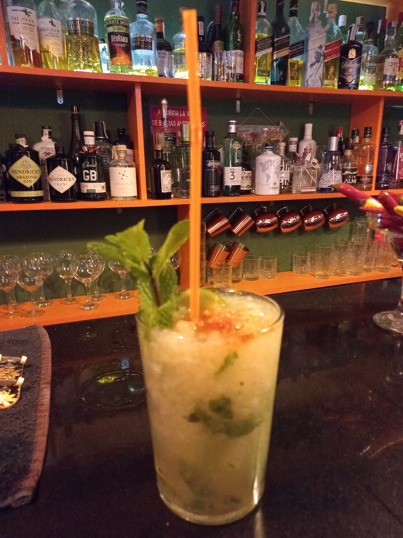 Lets have some Mojitos tonight at MananaBar in Malaga, Spain !Lets
