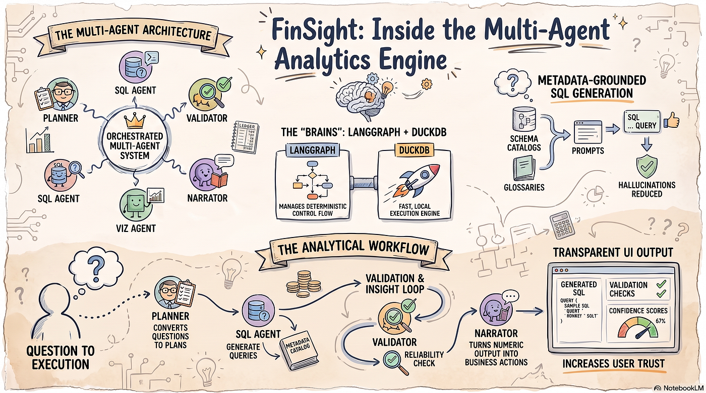 Beyond the Chatbot: Building a Multi-Agent “Shared Brain” for Secure Financial Analytics