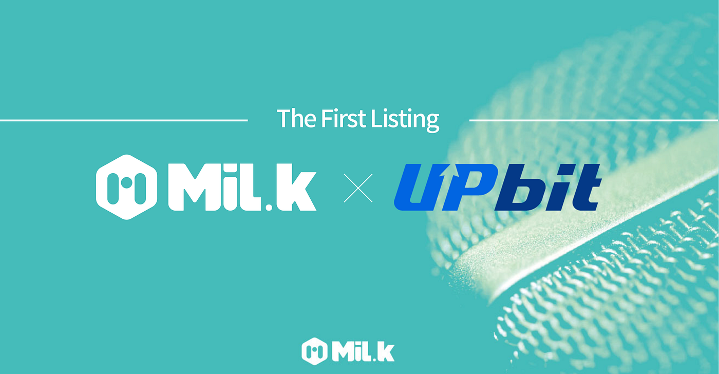 공지] 밀크코인(MLK) 업비트 상장. 안녕하세요. 밀크팀입니다. | by MiL.k | MiL.k-Korean Official  Blog | Medium