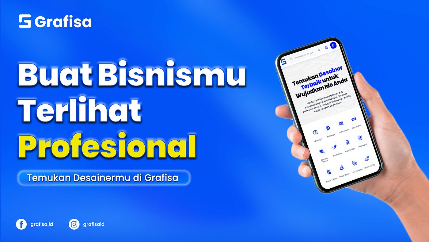 Cari Desain untuk Bisnis Jadi Lebih Mudah? Kenalan dengan Grafisa