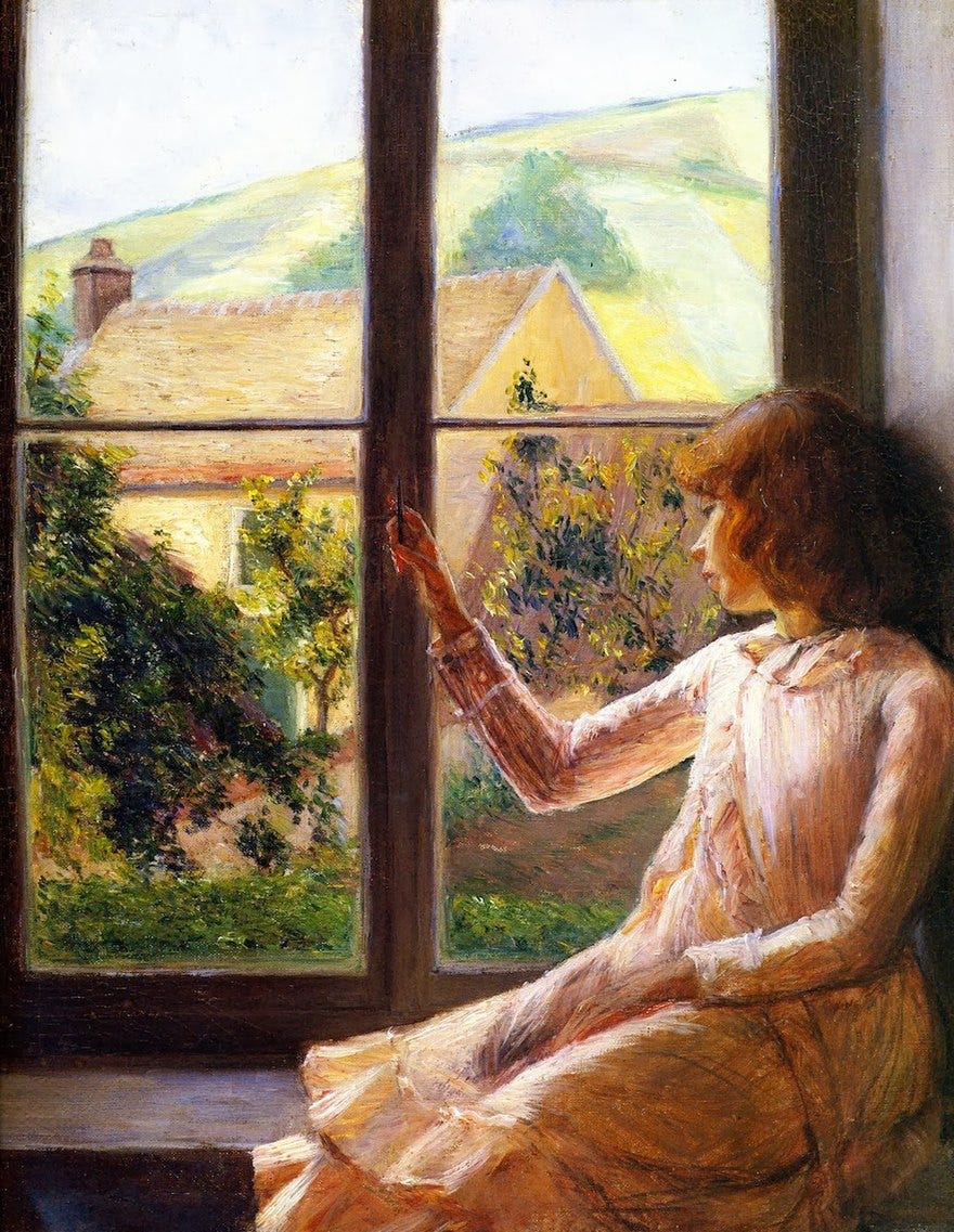 green emerald velvet dress YANMING Lady in An Evening Dress Lilla Cabot Perry Painter Poster Painting  On Canvas Wall Art Poster Scroll Picture Print Living Room Walls Decor Home  Posters 24x36inch(60x90cm) : Amazon.ca: Home main image 1