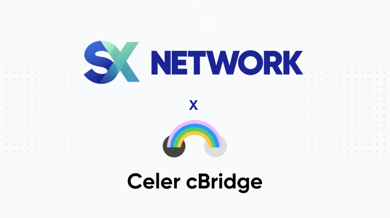 Celer cBridge goes live on SX Network | by SX Network | SX Network | Medium