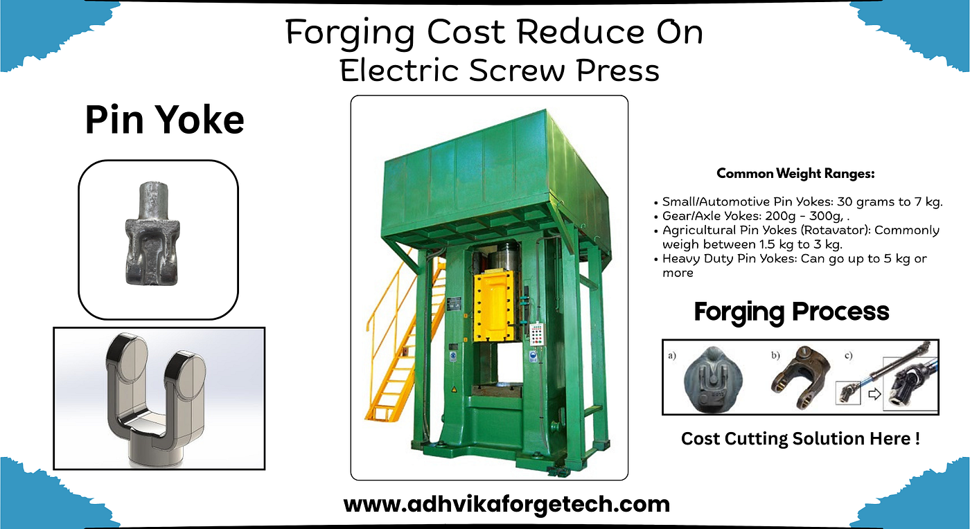 Pin Yoke Forging Solution | Electric Screw Press