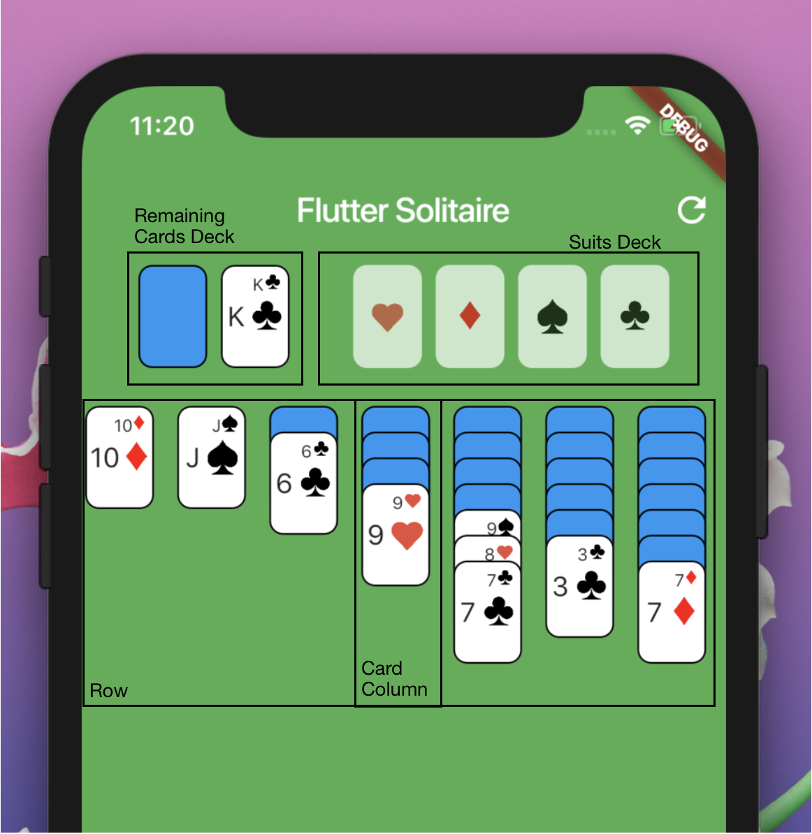 Popular Builder Solitaire Card Games