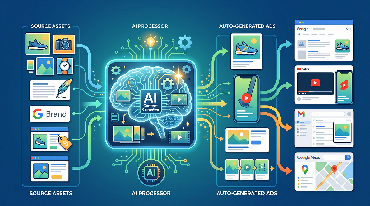 Google Ads Feature for Auto-Generated Ad Images and Video Clips: How It Works