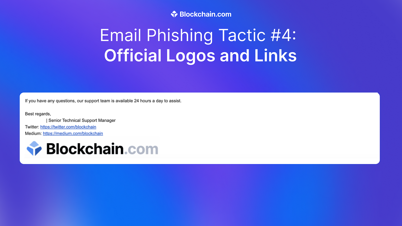 Email Phishing: How to Spot a Scammer | by Blockchain.com | @blockchain |  Medium