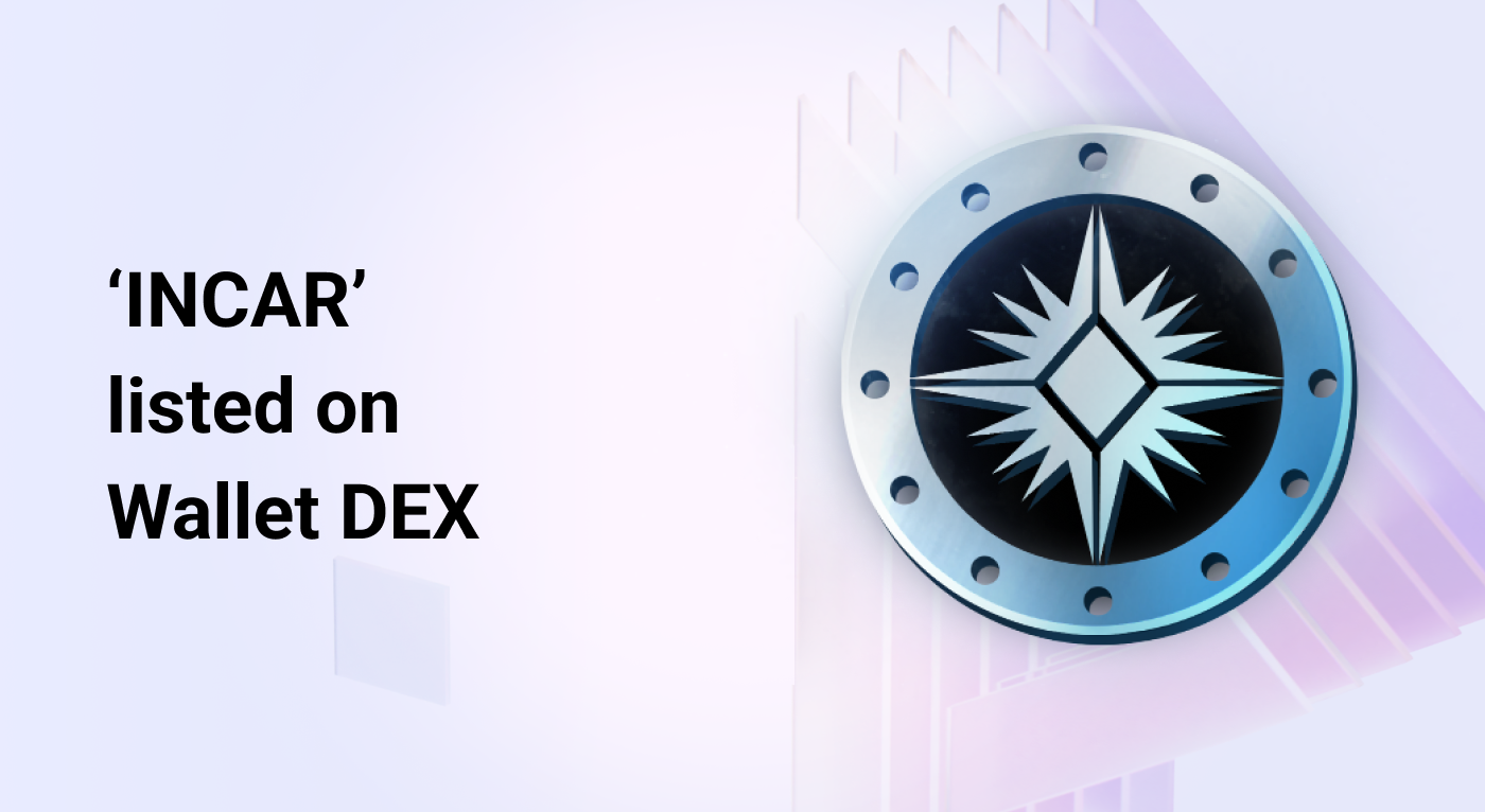 PLAY Wallet DEX — INCAR(INC) listing