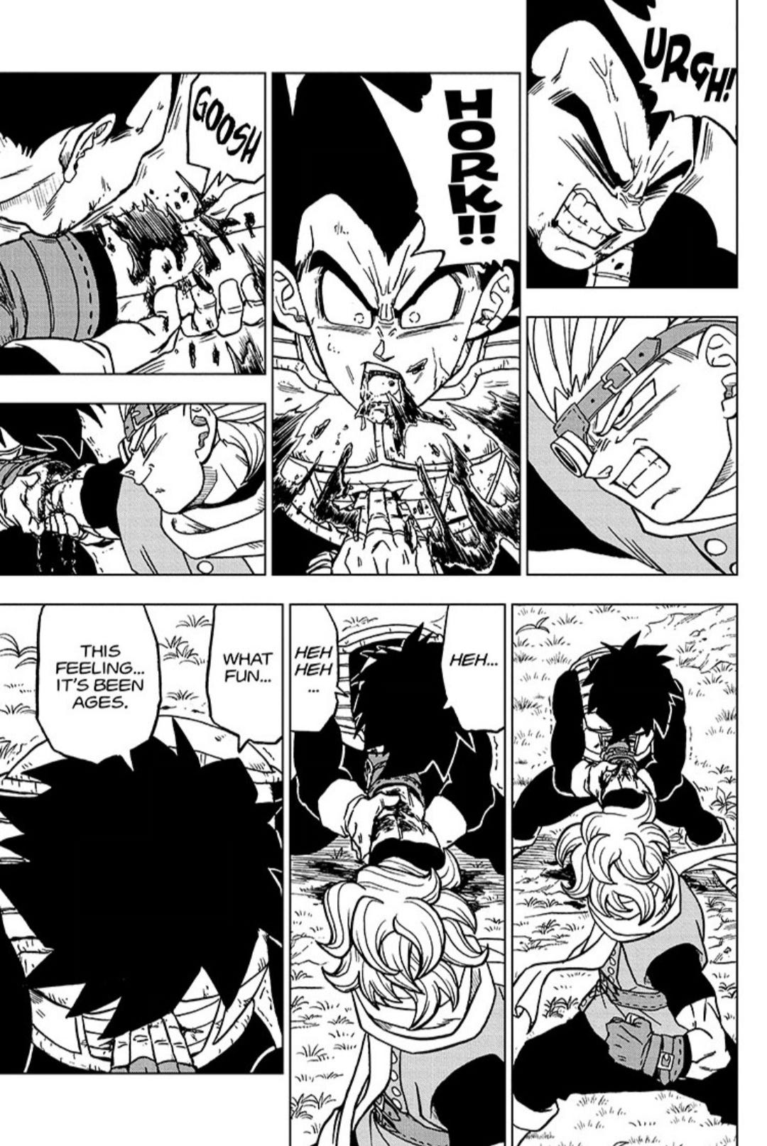 Why did Toyotaro utterly humiliate Vegeta in the Moro arc after hyping him  up the entire time? He didn't even give him one full chapter of glory after  training. Did he do