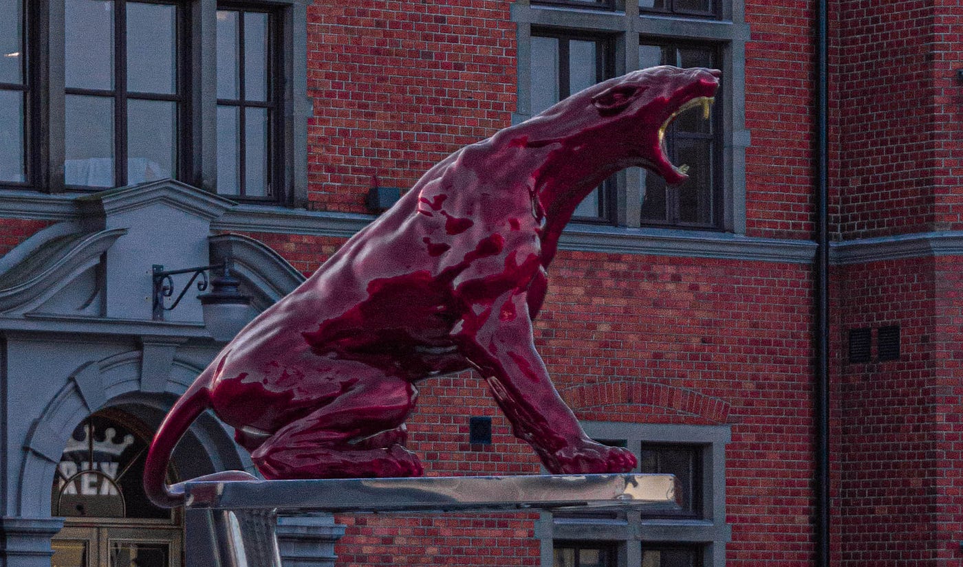 Is This Puma Sculpture in Sweden a New Symbol of MeToo? | by Erik Campano |  Medium