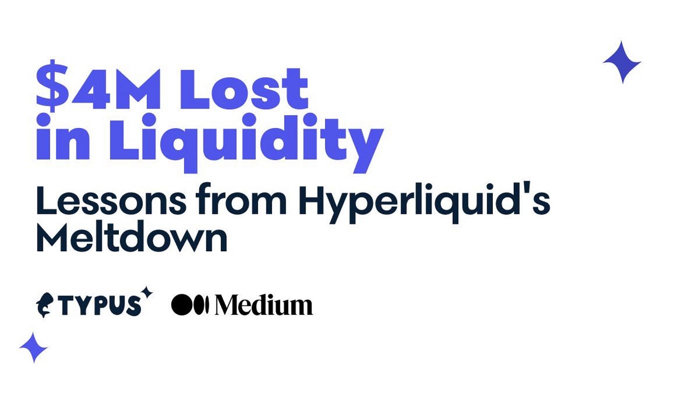 $4M Lost in Liquidity: Comparing Hyperliquid and GMX Models | by Typus  Finance | Medium
