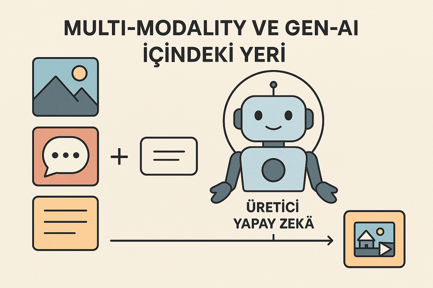 Multi-modality konsepti ve Gen-AI içerisindeki yeri